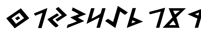 Heorot Expanded Italic Font OTHER CHARS