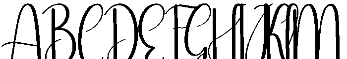 Herbs Font UPPERCASE