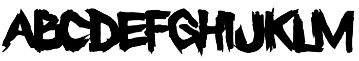 Heretic Font LOWERCASE
