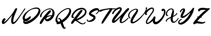 HerewellCreek Font UPPERCASE