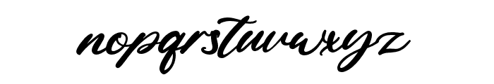 HerewellCreek Font LOWERCASE