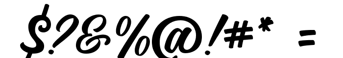Hericake Free Font Regular Font OTHER CHARS