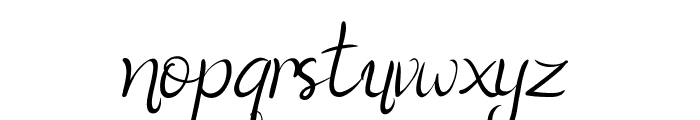 Herist DEMO Italic Font LOWERCASE