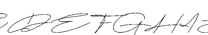 Heristella Regular Font UPPERCASE