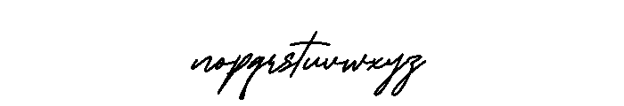 Heristella Regular Font LOWERCASE