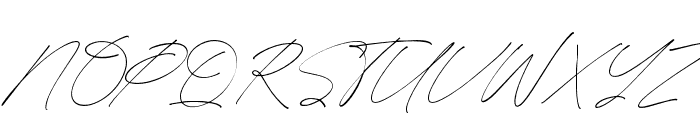 HeritageSignature-Regular Font UPPERCASE
