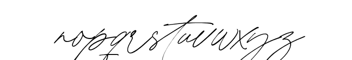 HeritageSignature-Regular Font LOWERCASE