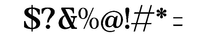 Heritale Aubrey Font OTHER CHARS