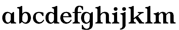 Heritale Aubrey Font LOWERCASE