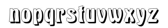 Herkules Shadow Font LOWERCASE