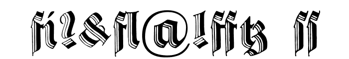 Hermann-Gotisch Font OTHER CHARS