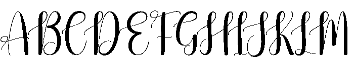 Hermitage Font UPPERCASE