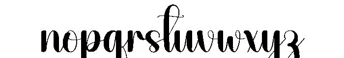Hermitage Font LOWERCASE