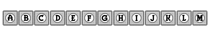 Herne Capitals Regular Font LOWERCASE