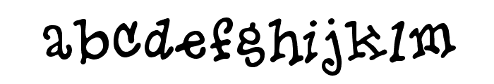 Hero Of Fools Font LOWERCASE