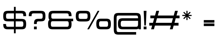 Heroic Regular Font OTHER CHARS