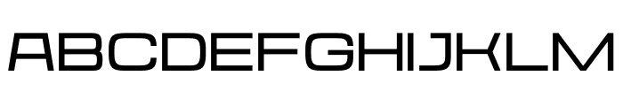 Heroic Regular Font UPPERCASE
