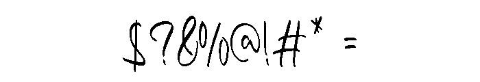 Hestqila Font OTHER CHARS