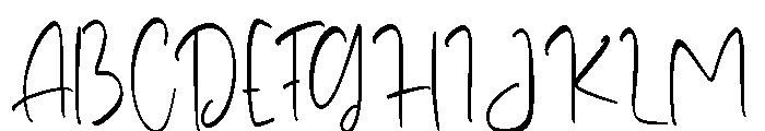 Hestqila Font UPPERCASE