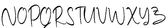 Hestqila Font UPPERCASE