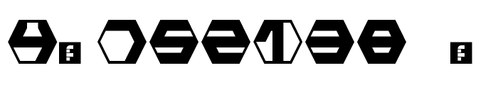 Hexotic LDR Regular Font OTHER CHARS