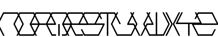 Hextremum LDR Regular Font LOWERCASE