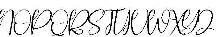 Hey Baby Font UPPERCASE
