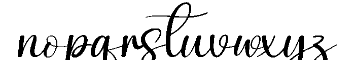 Hey Baby Font LOWERCASE
