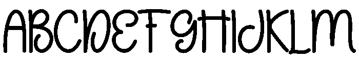 Hey Dandilion Font UPPERCASE