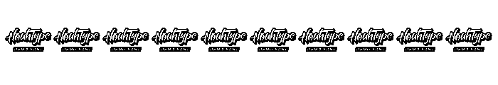 Hey Darling Demo Font OTHER CHARS