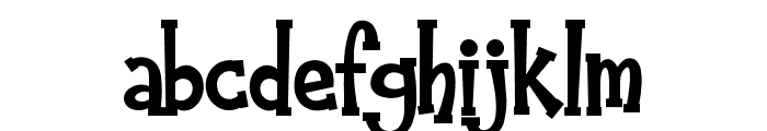 HeyAlfred Font LOWERCASE