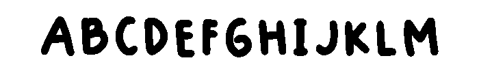 Heyho Regular Font UPPERCASE