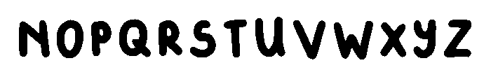Heyho Regular Font UPPERCASE