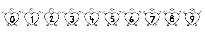 *heart2heart* Font OTHER CHARS