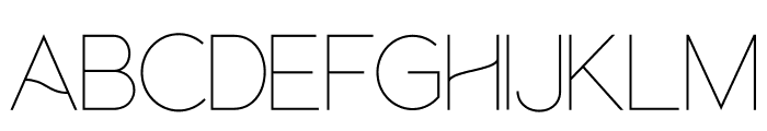 hellogalleriasans Font LOWERCASE