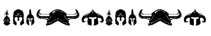 helmets Font OTHER CHARS