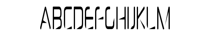 Heckle-CondensedRegular Font UPPERCASE