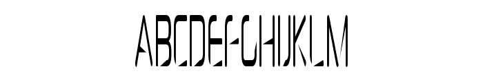 Heckle-ExtracondensedRegular Font UPPERCASE