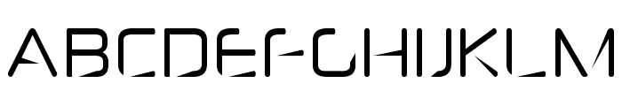 Heckle-ExtraexpandedRegular Font UPPERCASE