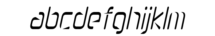 Heckle-Italic Font LOWERCASE