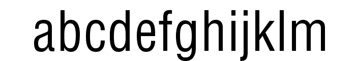 HelveticaLTStd-Cond Font LOWERCASE