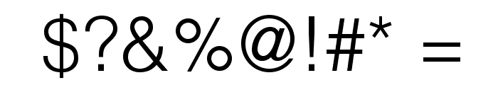 HelveticaLTStd-Light Font OTHER CHARS