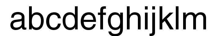 HelveticaLTStd-Roman Font LOWERCASE