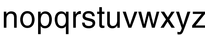 HelveticaLTStd-Roman Font LOWERCASE