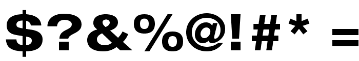 HelveticaNeueLTStd-BdEx Font OTHER CHARS