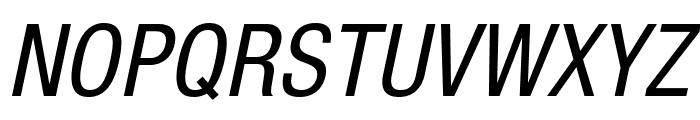 HelveticaNeueLTStd-CnO Font UPPERCASE