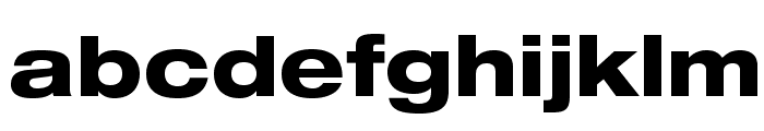 HelveticaNeueLTStd-HvEx Font LOWERCASE