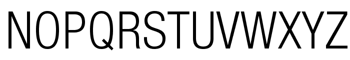 HelveticaNeueLTStd-LtCn Font UPPERCASE