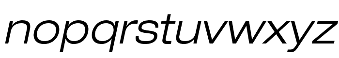 HelveticaNeueLTStd-LtExO Font LOWERCASE