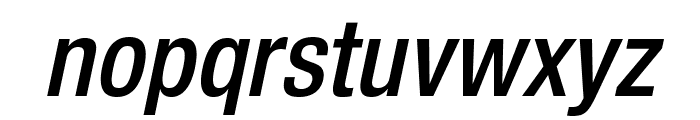 HelveticaNeueLTStd-MdCnO Font LOWERCASE